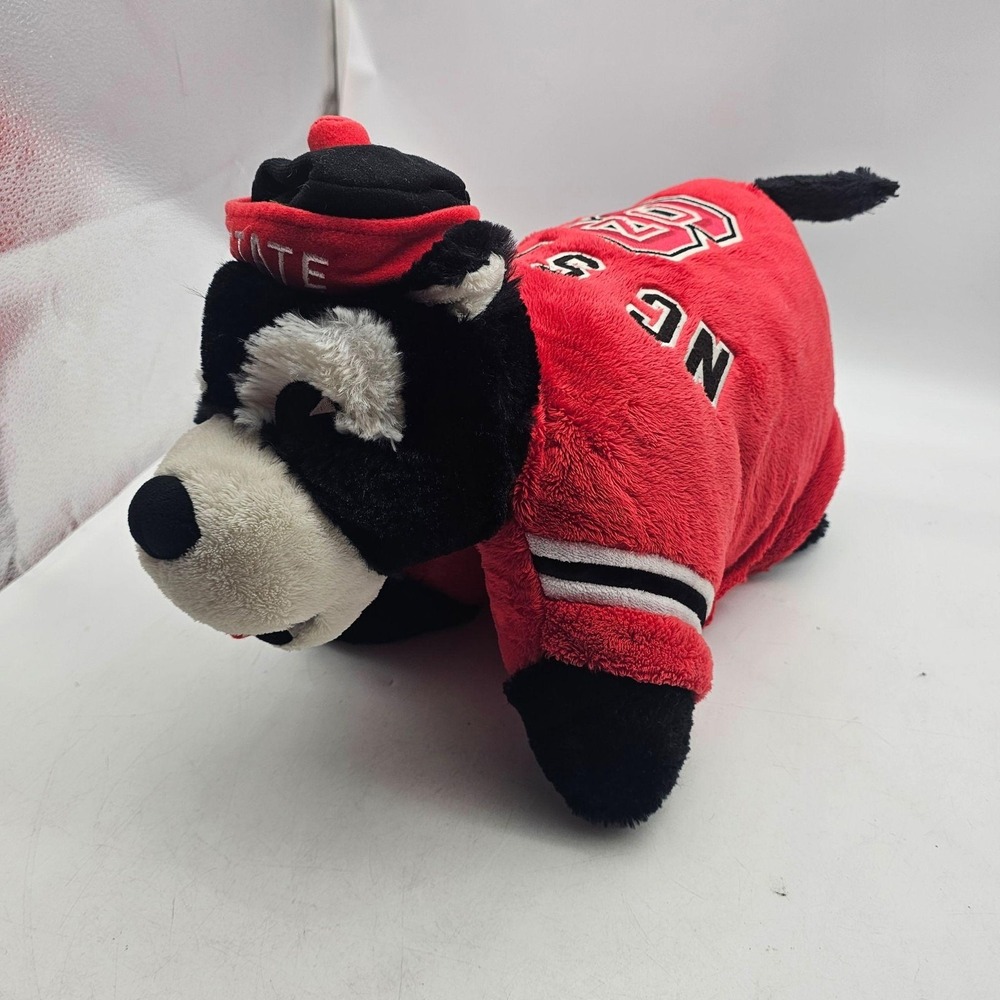 NC State Wolfpack Plush Pillow Pets Figure One Size Red NCAA Football Mascot